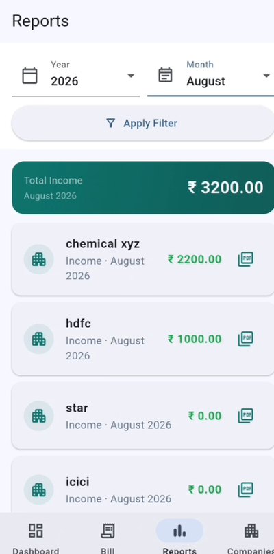 Income reports