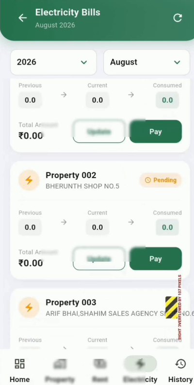 Electricity bills